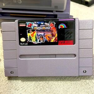Super WrestleMania Super Nintendo Game